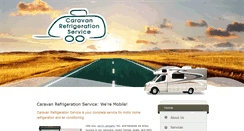 Desktop Screenshot of caravanrefrigerationservice.com.au
